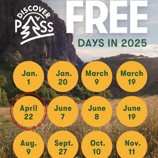 State Parks Free Days Square