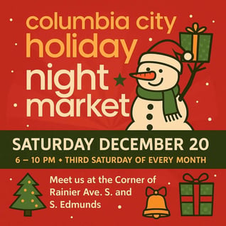 columbia city holiday night market