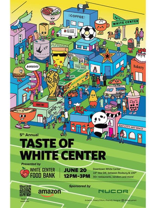 white center